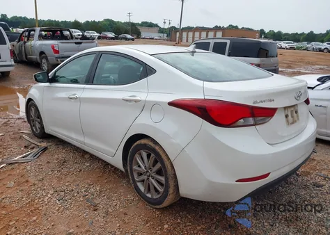 2014 Hyundai Elantra Se из США, поврежденный, VIN 5NPDH4AE2EH460749